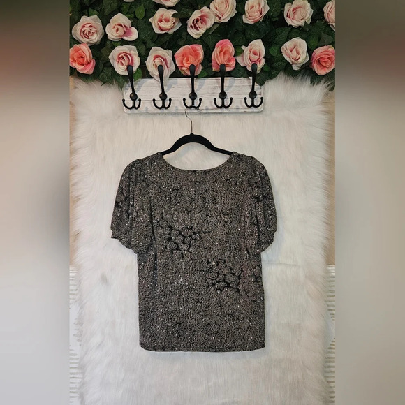 Mercer & Madison Leopard Print Knit Top - Picture 3 of 8